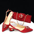 Ladies Shoes and Bags To Match Set ED129