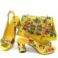 Lastest Italian Ladies Shoes with Matching Bag Set HMA1-4